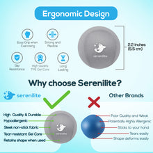 Serenilite 3X Hand Therapy Exercise Stress Ball Bundle - Soft, Medium, Hard