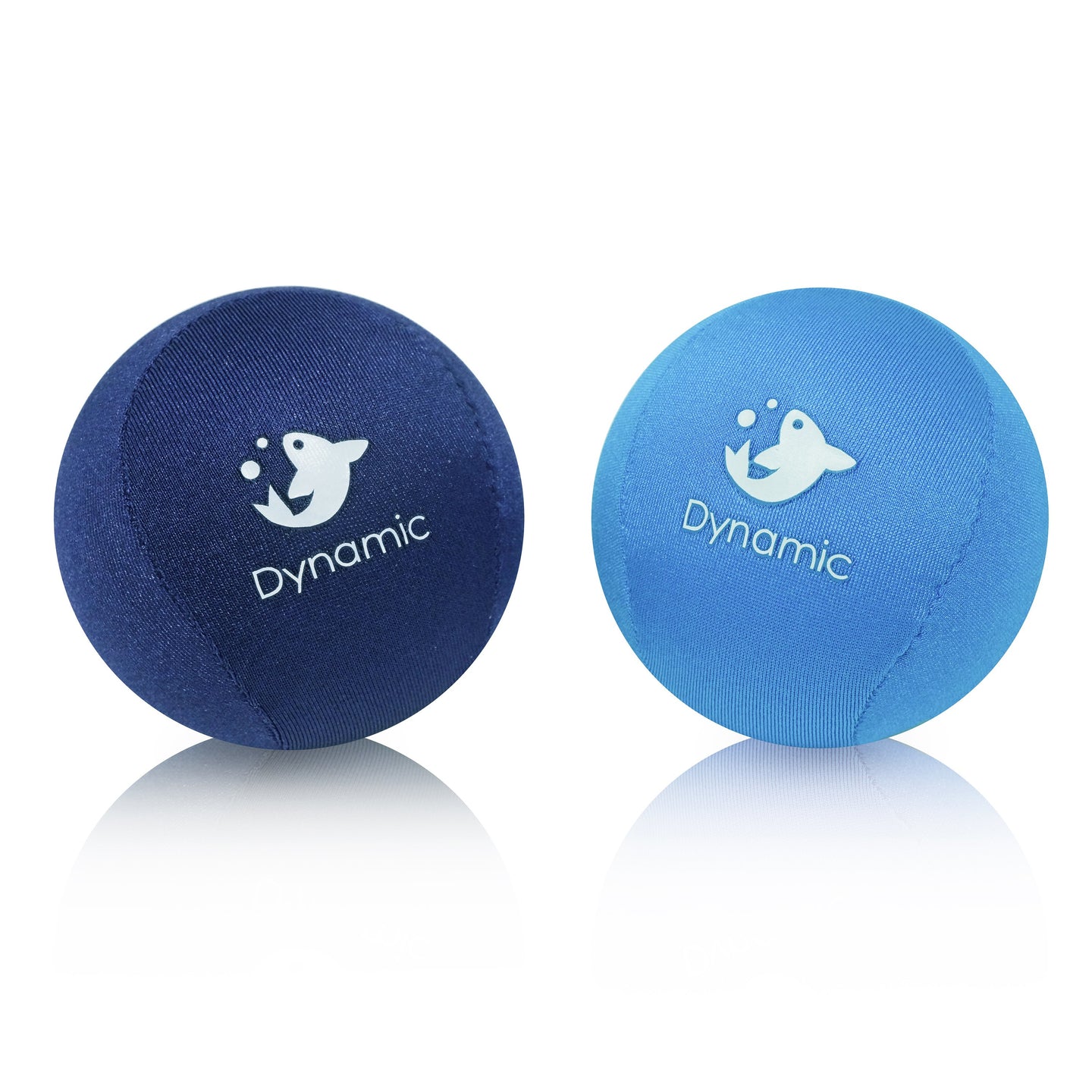 2 Pack Serenilite Dynamic Stress Ball, dual color round ball with diameter of 5.5 cm