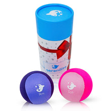 Serenilite 2X Hand Therapy Exercise Stress Ball Bundle - Dual Color - Soft, Firm