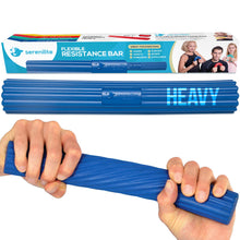 Serenilite Flex Bars, Hand and Grip Strengthener, Forearm Exerciser Workout, Tennis Elbow Relief