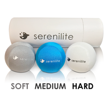 Serenilite 3X Hand Therapy Exercise Stress Ball Bundle - Soft, Medium, Hard