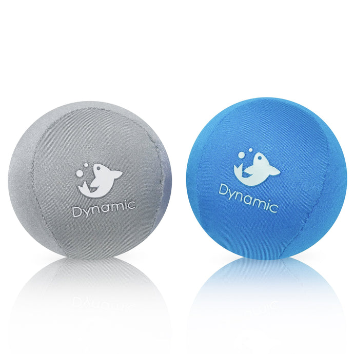 2 Pack Serenilite Dynamic Stress Ball, dual color round ball with diameter of 5.5 cm